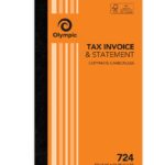Inv/Stat Book Olympic Fsc 724 Dup C/Less 8x5 50lf (07750 83813)