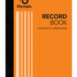 Record Book Olympic 704 Dup C/Less 8x5 (07353)
