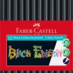 Pencil Coloured Faber-Castell Black Edition Pk12