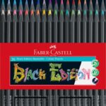 Pencils Coloured Faber-Castell Black Edition Pk36