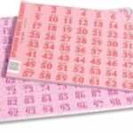Tickets Chocolate Wheel 1-100 Pad