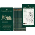 Pencil Graphite Faber-Castell 9000 Art Set 8b-2h Tin12
