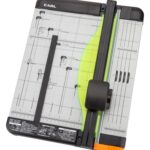 Paper Trimmer Carl A4 DC-600 20 Sheet Black/Silver/Neon Yellow