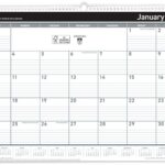 Calendar 2027 Sasco 530x395mm Desk Mtv
