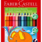Colour Pencil Faber Castell Jumbo Triangular Pk12