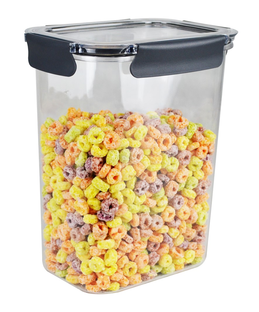 89332 Food Container Italplast 3700ml Snap Lock Clear 210 x 150 x 250 - Image 1