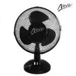 Desk Fan Nero 23cm Black