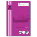 Student Grid Book Olympic  250 x 175 55gsm 10mm 64pg Pk20