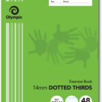 Exercise Book Olympic 48pg 14mm D/3rds