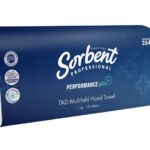 Hand Towel Sorbent Pro Performance Plus 1 Ply 150s Tad Multifold White