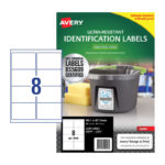 Label Avery Laser L7914 Ultra Resistant 99.1x67.7mm 8up Pk10 - Image 2