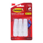 Hooks Command 17002vp-6 Smallvalue Pack 6 Hooks/12strips