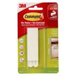 Sp- Strip Command 17207 Narrow Picture Hanging White Pk4