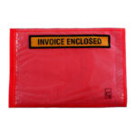 Labelopes Cumberland 165x115mm Inv Enclosed Red Bx1000
