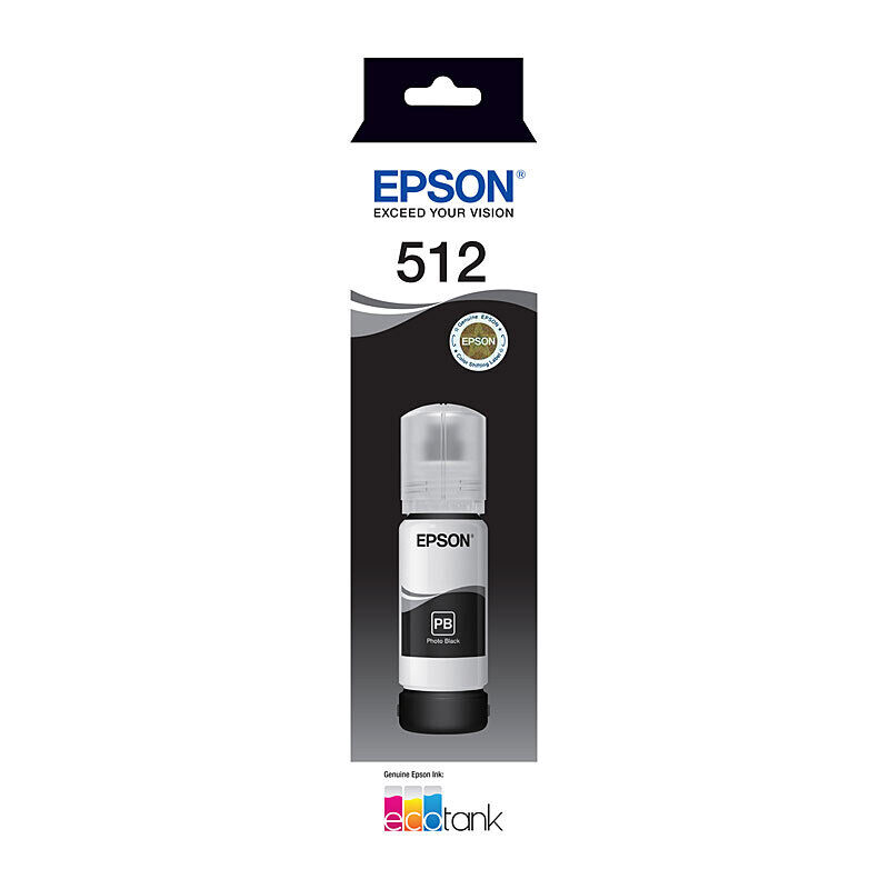 E512PB Epson T512 PBk EcoTank Bottle - Image 1