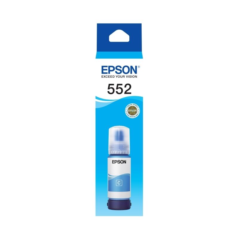E552C Epson T552 Cyan Eco Tank - Image 1