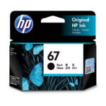 HP #67 Black Ink 3YM56AA