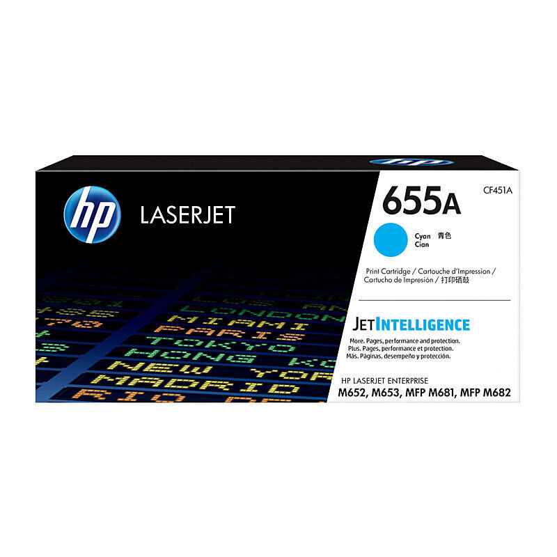 HT655C HP #655A Cyan Toner CF451A - Image 1