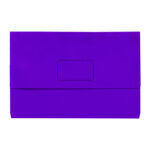 Document Wallet Marbig Slimpick F/C Bright Purple Pk10