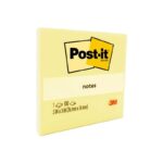 Notes Post-It 654 76x76mm Yellow Pk12