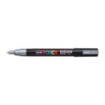 Marker Uni Posca Pc3m Bullet Tip Silver