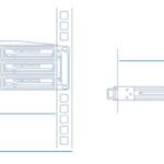 Synology 1U Rail Kit Fixed