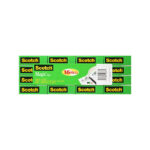 Tape Magic Scotch 810 19mmx25m Refill Pk16