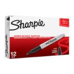 Marker Sharpie Permanent Super Fine Point Black