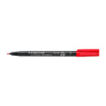 Marker Pen Staedtler Lumocolor Permanent 318 0.6mm F Red