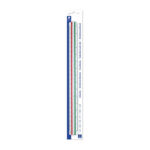 Ruler Scale Staedtler Triangular Din 1:20, 25, 50, 75, 100, 125