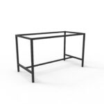 High Bar Table Frame 1800 x 900 x 1050mm Black