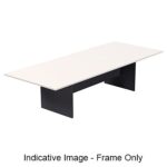 Rapid Worker Boardroom Table Base - Ironstoine, To Suit 2400mm W x 1200mm D Table Tops 1600 x 750 x 705mm
