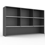 Rapid Worker Hutch 1800 x 315 x 1070mm Natural White Top / Ironstone 1800Mm W X 315Mm D X 1070Mm H Frame
