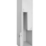 GO Step Door Locker 380 x 455mm Silver