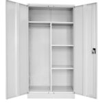 GO Wardrobe Unit 910 x 450mm Silver