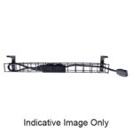 Rapid Wiring Single Tier Cable Basket 950mm Black