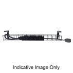 Rapid Wiring Single Tier Cable Basket 950mm Black - Image 2