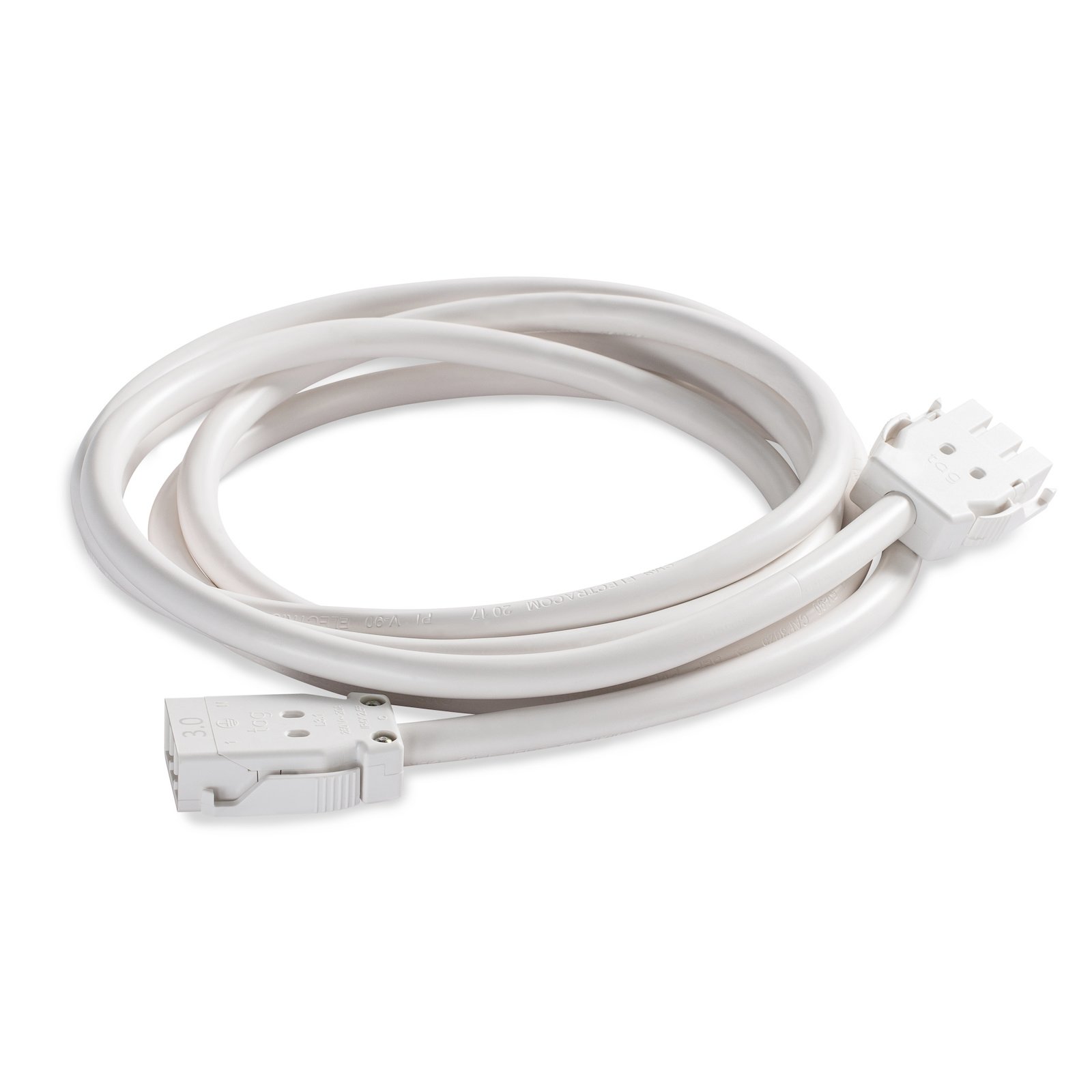 CMS eCom CMS Interconnecting Leads - White, 3500mm 3500mm - Image 1