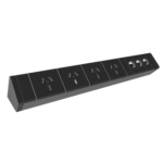 Rapid Wiring Power Rails 1000mm Black
