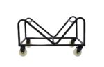 Z Chair Stacking Trolley Black