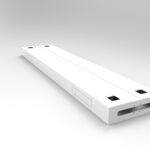 Boost & Halo Back To Back Cable Tray - Suits 1800mm W Workstation 1610 x 350mm White