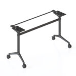 Typhoon Flip Table Frame - Black P/C All Over, To Suit 1800mm W Table Tops 1800mm