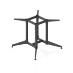 Typhoon Round Meeting Table Frame 892 x 892 x 725mm Black