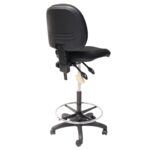 EC070BM DRAFTING Medium Back Drafting Chair Black - Image 10