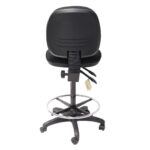 EC070BM DRAFTING Medium Back Drafting Chair Black - Image 8
