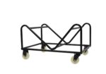 Z Chair Stacking Trolley Black - Image 2