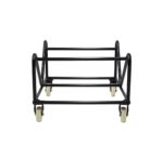 Z Chair Stacking Trolley Black - Image 4