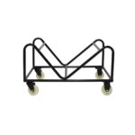 Z Chair Stacking Trolley Black - Image 5