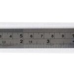 Steel Ruler Kent 15cm Imperial & Metric