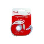 Tape Super Clear STAT 18mm x 33m on Dispenser BX12